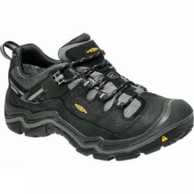 Keen Mens Durand EU Low WP Shoe Black/Gargoyle